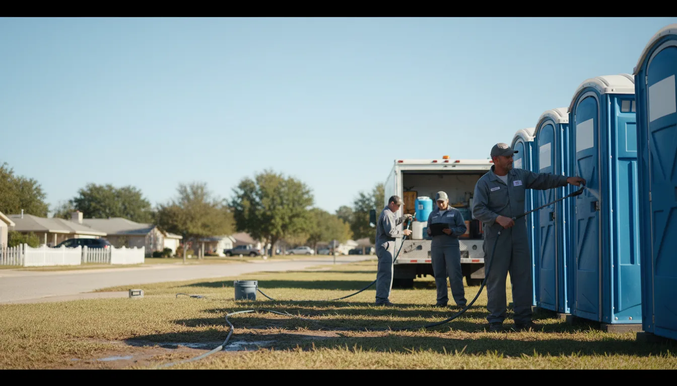 Long-Term Portable Toilet Rental in Nashville, OH near me
